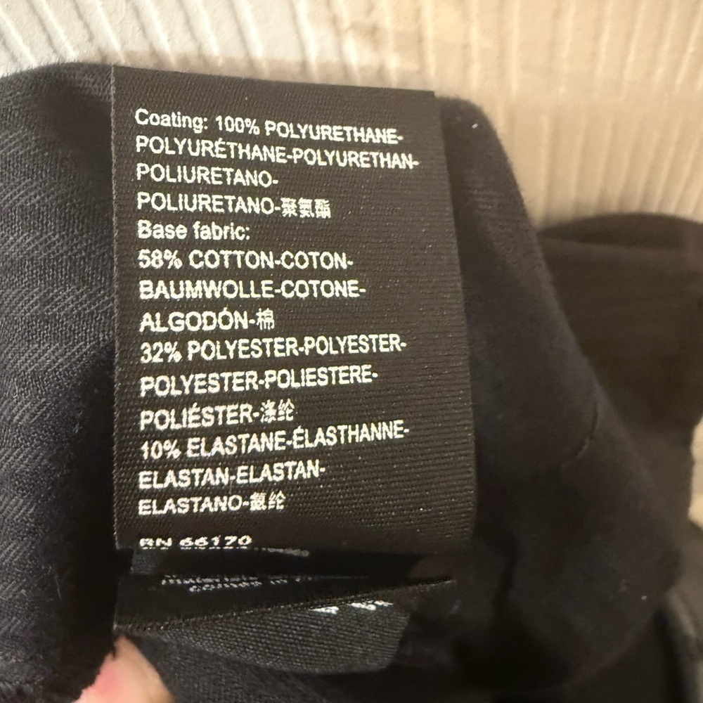 Free people - We the Free - phoenix coated vegan leather pants size 29 nwot - Picture 9 of 12